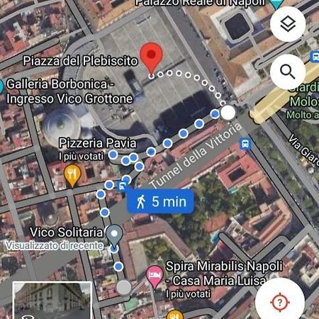 Palizzi'S Home Behind Plebiscite Square Naples Exterior photo