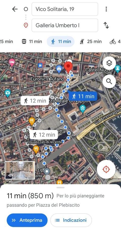 Palizzi'S Home Behind Plebiscite Square Naples Exterior photo